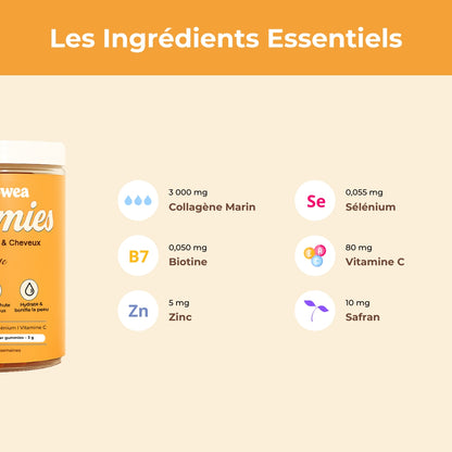 Gummies Peau et Cheveux